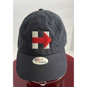 Hillary Clinton I'm With Her Embroidered Logo Cotton Baseball Cap Adjustable EUC